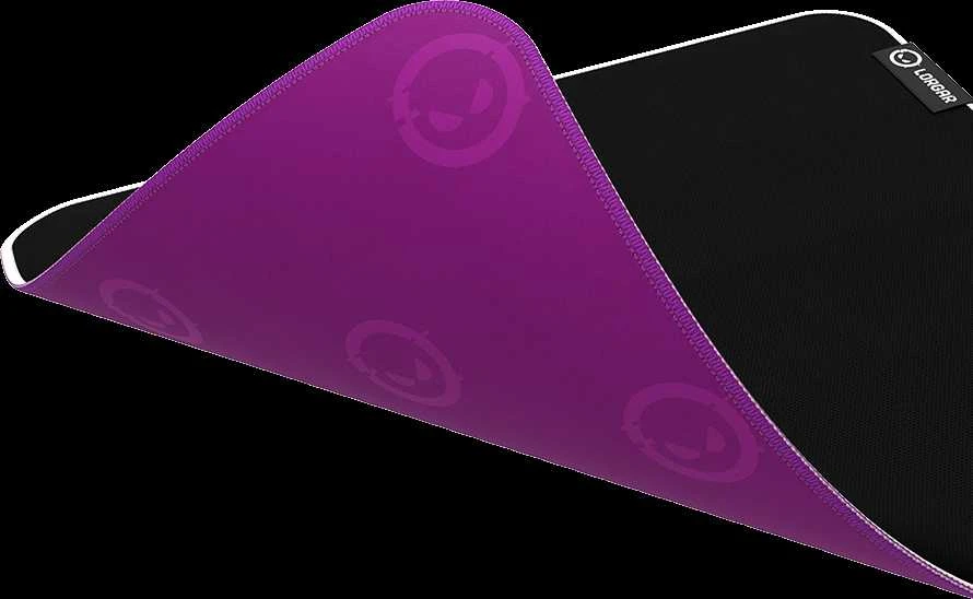 Lorgar Legacer 755, Pelės kilimėlis žaidimams, Ultra-gliding surface, Violetinė anti-slip rubber base, size: 500mm x 420mm x 3mm, weight 0.45kg