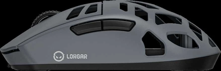 LORGAR MSE90W, Magnesium Alloy Belaidė pelė žaidimams Elite, Dark Pilkas