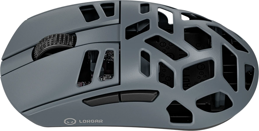 LORGAR MSE90W, Magnesium Alloy Belaidė pelė žaidimams Elite, Dark Pilkas