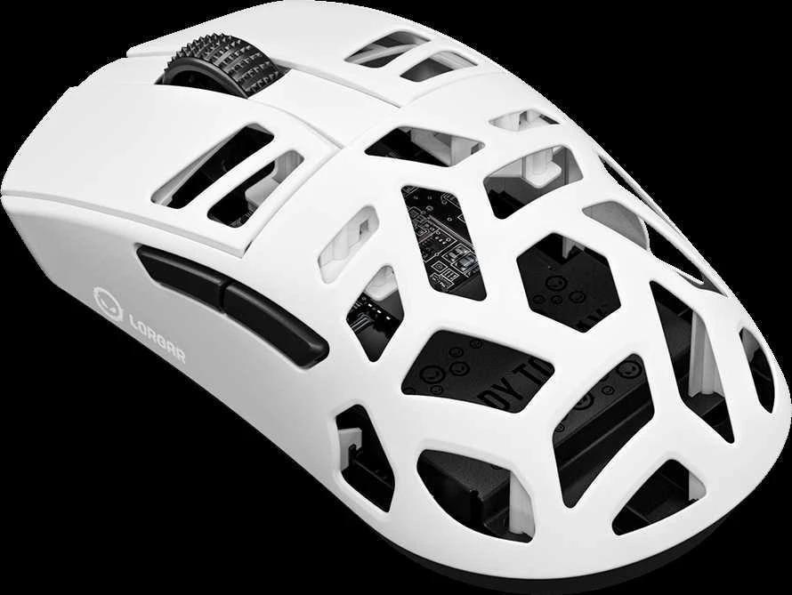 LORGAR MSE90W, Magnesium Alloy Belaidė pelė žaidimams Elite, Baltas