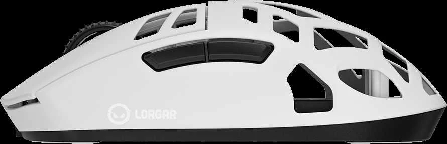 LORGAR MSE90W, Magnesium Alloy Belaidė pelė žaidimams Elite, Baltas