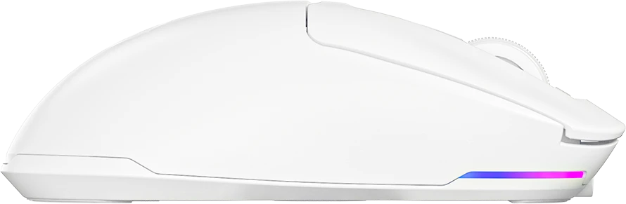 LORGAR Pelė žaidimams MSA10WR Advanced Wireless PixArt 3311 Baltas