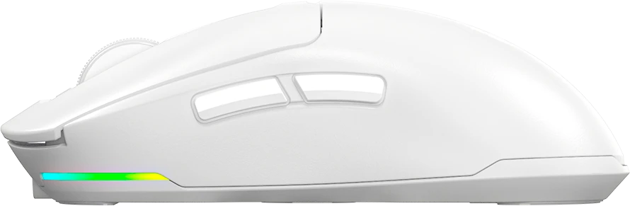 LORGAR Pelė žaidimams MSA10WR Advanced Wireless PixArt 3311 Baltas