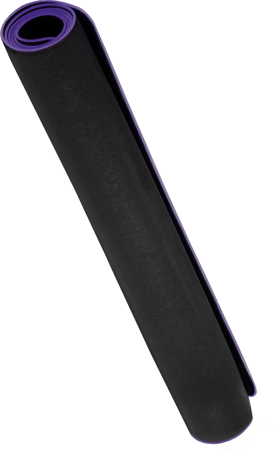 LORGAR RX1FM, Sim Racing Floor Mat Advanced, Stitched edge, 1,700X700X3 mm, Juodas/violetinė