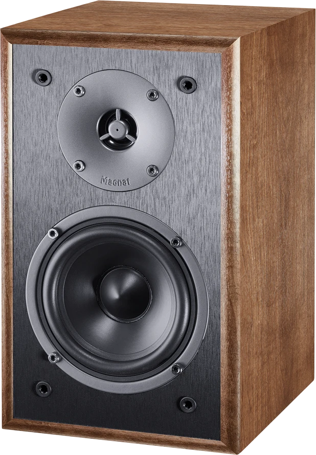 Magnat Monitorius S10 B Bookshelf Speakers, Walnut, Pair
