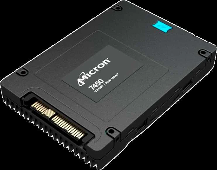 SSD – „Micron 7450 PRO 15,36 TB U.3 PCIe 4.0 NVMe“