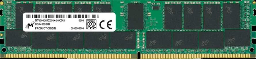RAM Micron DDR4 RDIMM 64GB 2Rx4 3200 CL22 (16Gbit) (vienas paketas)