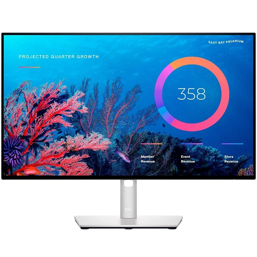 Monitorius Dell UltraSharp U2422H, 23.8 ", IPS, FHD, 1920 x 1080, 16:9, 5 ms, 250 cd/m²