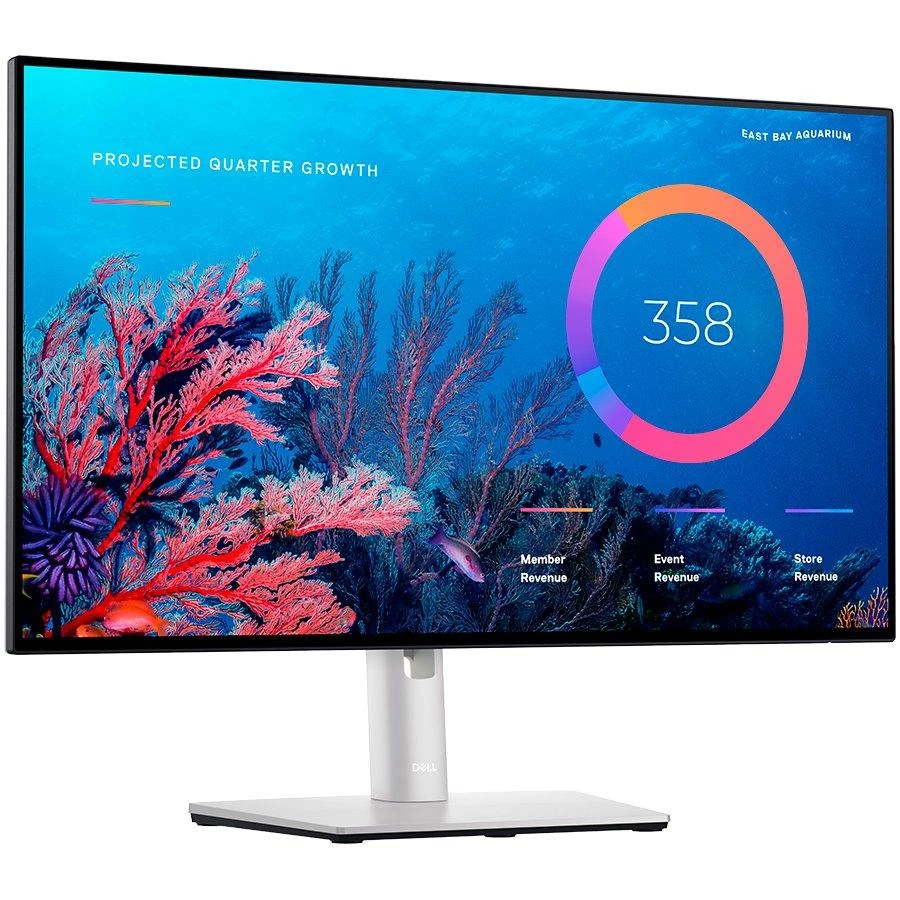 Monitorius Dell UltraSharp U2422H, 23.8 ", IPS, FHD, 1920 x 1080, 16:9, 5 ms, 250 cd/m²