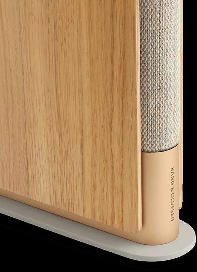 Nešiojama kolonėlė Bang & Olufsen Beosound Emerge AL2 Gold Tone Alu/Light Oak