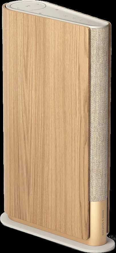 Nešiojama kolonėlė Bang & Olufsen Beosound Emerge AL2 Gold Tone Alu/Light Oak