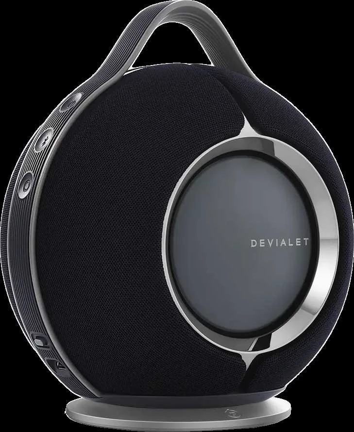 Nešiojama kolonėlė Devialet Mania, Juodos spalvos
