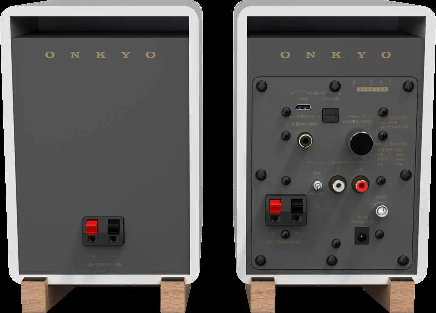 Onkyo Creator serijos GX-10DB aktyvios kolonėlės, Baltas, pora