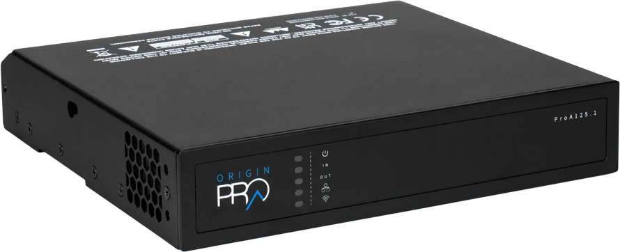 Vaizdo grotuvas Origin Acoustics PROA125.1 Pro 2 kanalų 125 W stiprintuvas