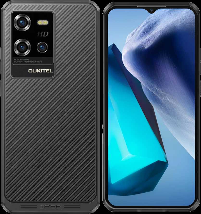 OUKITEL WP50 Slim Rugged Išmanusis telefonas 4Gb/256Gb, Juodas