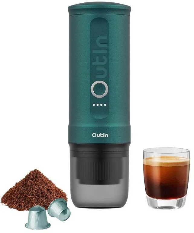 Outin Nano 7500 mAh nešiojamasis kavos virimo aparatas (turkis)