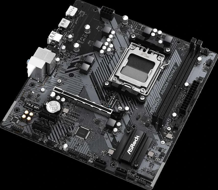 Pagrindinė plokštė ASRock A620M-HDV/M.2/AM5/Micro-ATX/AMD A620