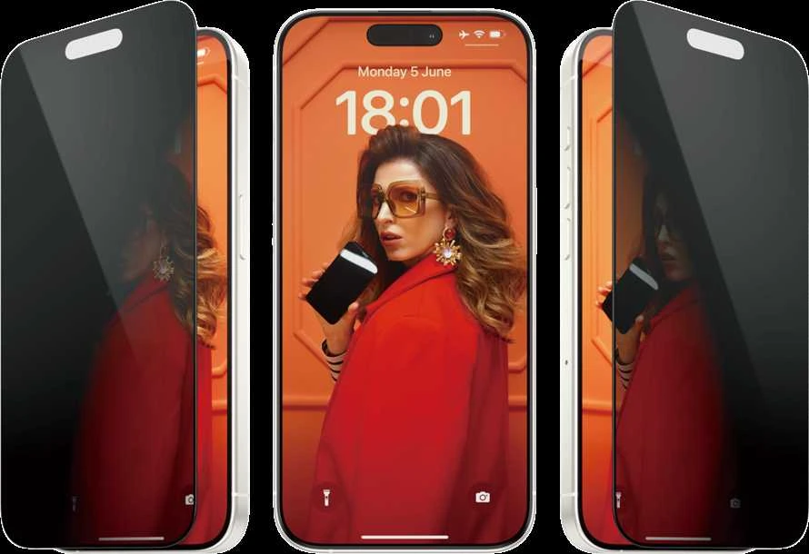 Panzer Glass PanzerGlass | Ekrano apsauga | Apple | iPhone 15 Pro | Stiklas | Juodas | Itin platus pritaikymas w. EasyAligner