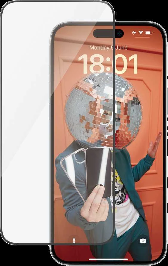 Panzer Glass PanzerGlass | Ekrano apsauga | Apple | IPhone 15 Plus | Stiklas | Skaidrus | Itin platus prigludimas, atsparus įbrėžimams, apsauga nuo kritimo, pridedamas „EasyAligner“.