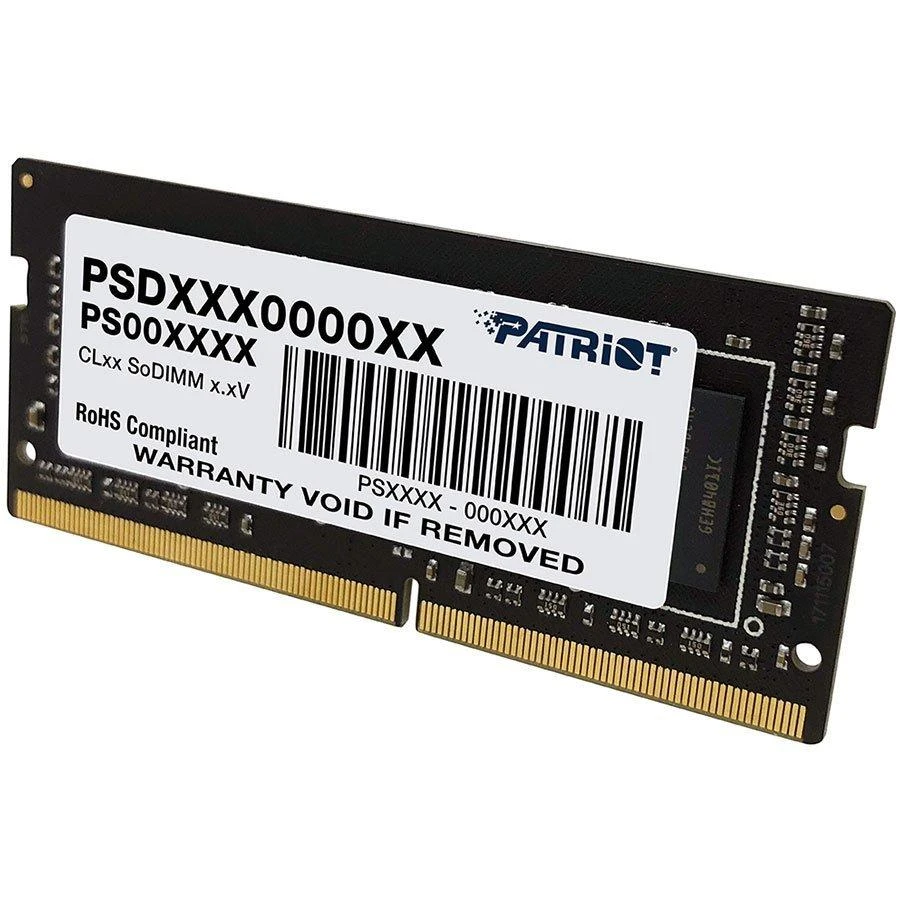 Nešiojamo kompiuterio atmintis PATRIOT Signature Series 16GB DDR4 1x16GB 3200MHz SODIMM Single