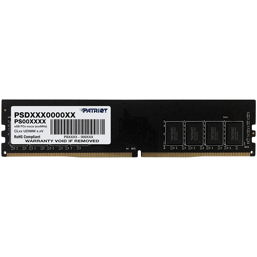 PATRIOT Signature Series 8GB DDR4 1x8GB 3200MHz UDIMM Single