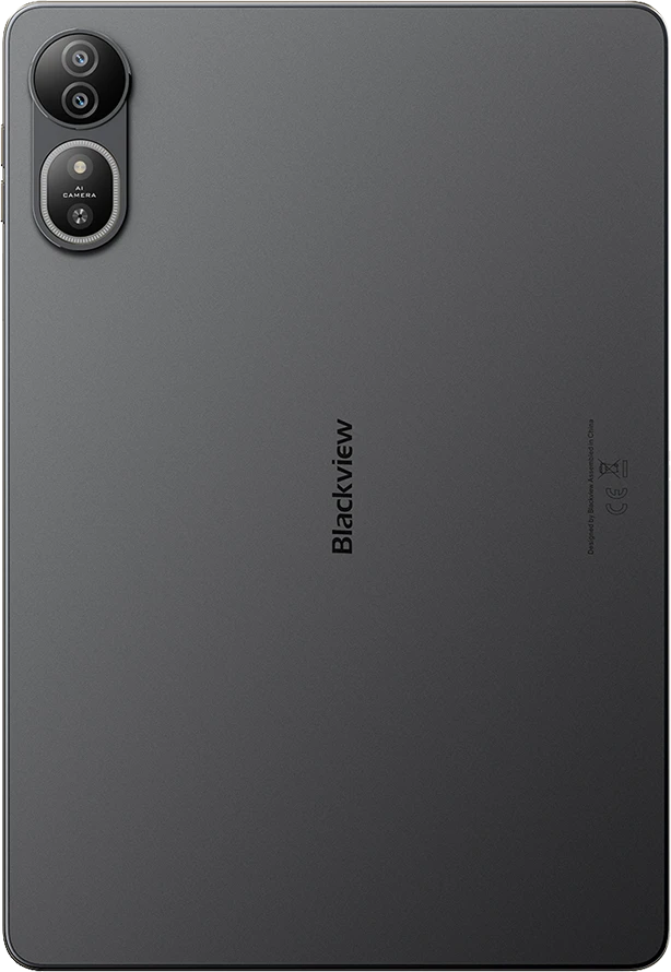 Planšetė Blackview MEGA 12 SET 5G 12.2" FHD 2400x1600 120Hz 12GB+256GB MT Dimensity 7200 Octa-core 2.8GHz Kamera 13MP/50+20MP 10000mAh NFC IP68 FP DualSIM WiFi6E BT5.3 rašiklio dėklas apsauginis stiklas klaviatūra pelės ausinės įkroviklis Android 16 Kosminė pilka