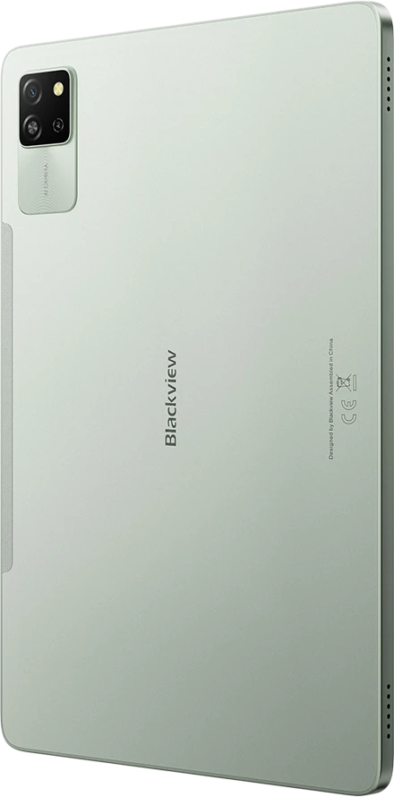 Planšetė Blackview Tab 60 Pro SET 10.1-inch HD+ 800x1280 IPS 60Hz, 8GB/128GB, Octa-core T606 1.6GHz, Cam Front 5MP Rear 8MP, Baterija 7700mAh, LTE, USB Type-C, Charger, Cable, SIM tool, Film, Case, Passive stylus, Mouse, Keyboard, Android 15, Algae Žalias
