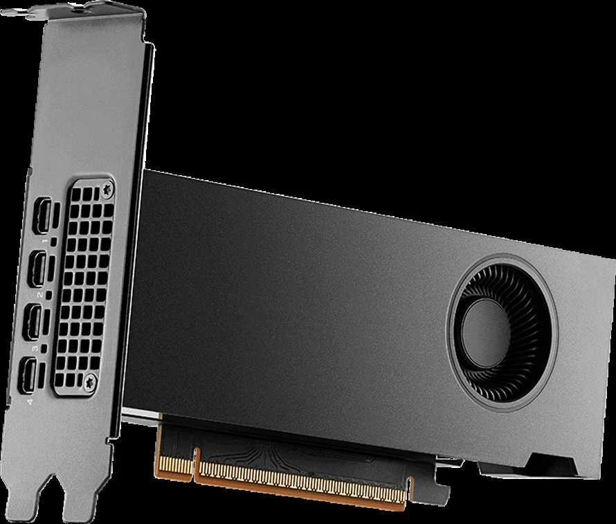 PNY NVIDIA RTX PRO 2000 Blackwell OEM versija, PCI-Express x16 Gen 5.0, dvigubas lizdas, 16 GB GDDR7 ECC 128 bitų, 4x Mini DP 2.1b, HDCP 2.2 ir HDMI 2.0 palaikymas su pasirenkamais adapteriais