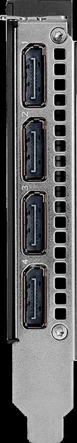 „Pny Technologies PNY RTX PRO 4000 Blackwell“, 24 GB GDDR7 ECC 192 bitų, 140 W, PCI Express 5.0 x16, 4 x „Ekranas“ prievadai 2.1, ATX laikiklis, 1 x CEM5 16 kontaktų maitinimo kabelis, FHML vieno lizdo, maža dėžutė