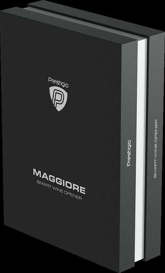 Prestigio Maggiore išmanusis vyno atidarytuvas, Juodos-pilkos spalvos