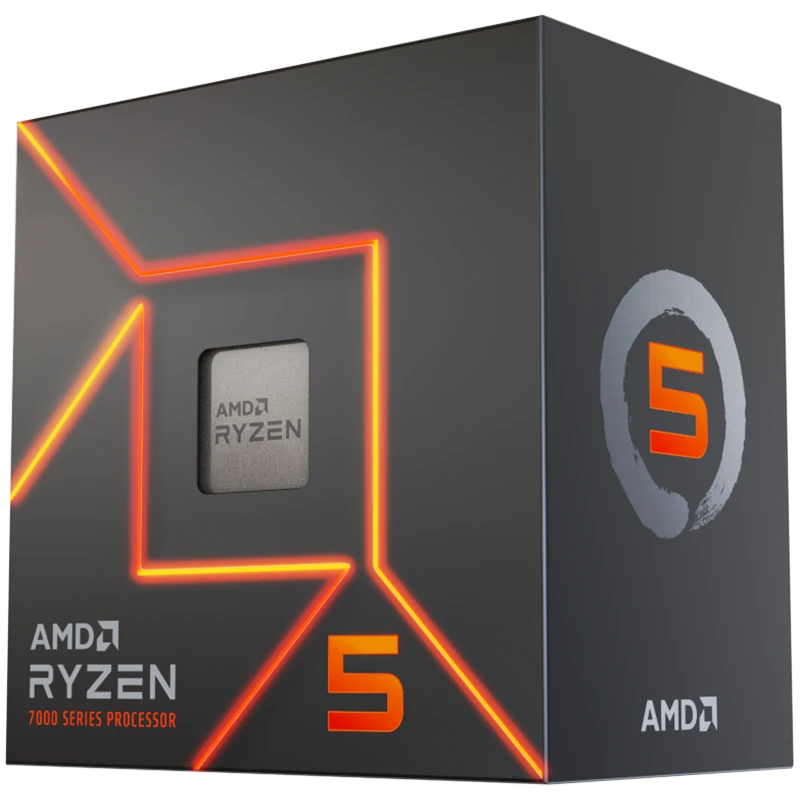 Procesorius AMD Ryzen 5 7600, 5 nm, 3.8 GHz, 32 MB