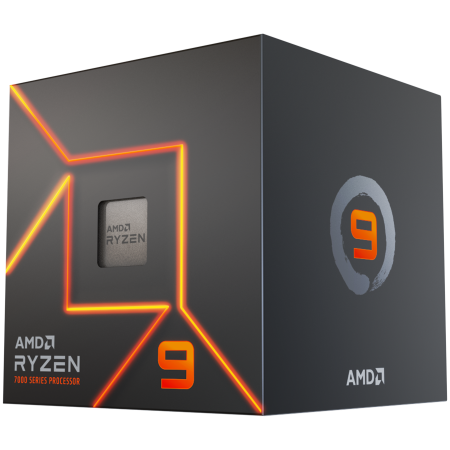 Procesorius AMD Ryzen 9 7900 processor, 3.7 GHz, 64 MB
