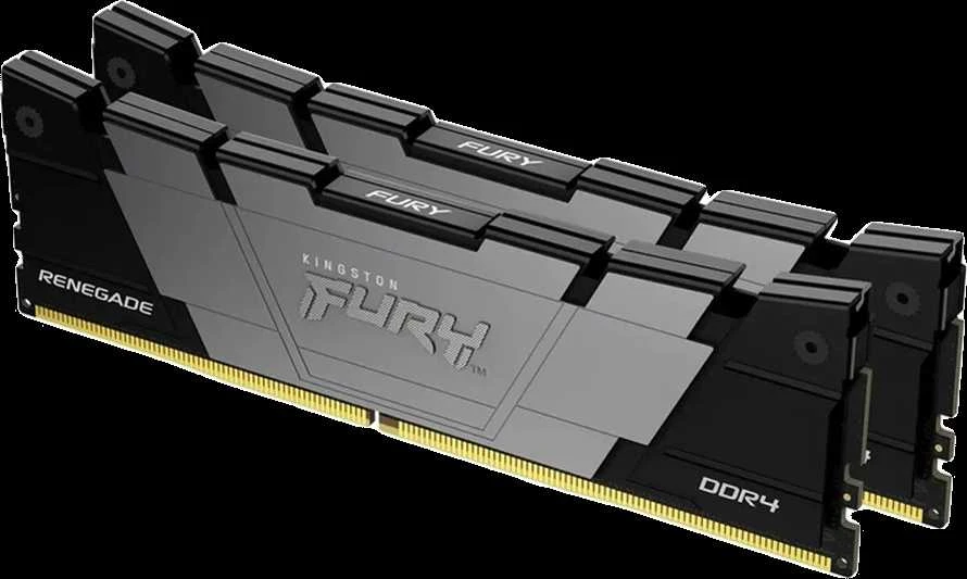RAM Kingston 32GB 3200MT/s DDR4 CL16 DIMM (Kit of 2) 1Gx8 FURY Renegade Juodas EAN: 740617337914
