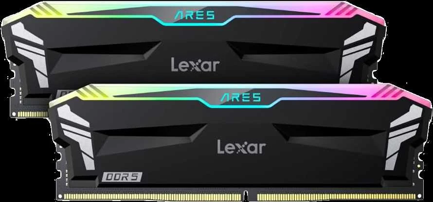 RAM Lexar | ARES RGB | 32 rinkinių rinkinys (16 GB x 2) GB | DDR5 | 6400 MHz | PC/serveris | Registracijos Nr. | ECC Taip