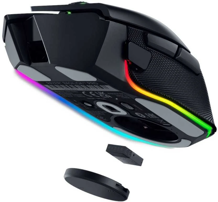 Belaidė žaidimų pelė Razer Basilisk V3 Pro, Juodos spalvos