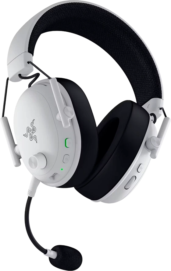 Razer | Ausinės Žaidimams | BlackShark V3 | Belaidės/su laidu | Over-Ear | Mikrofonas | Baltas | Belaidės