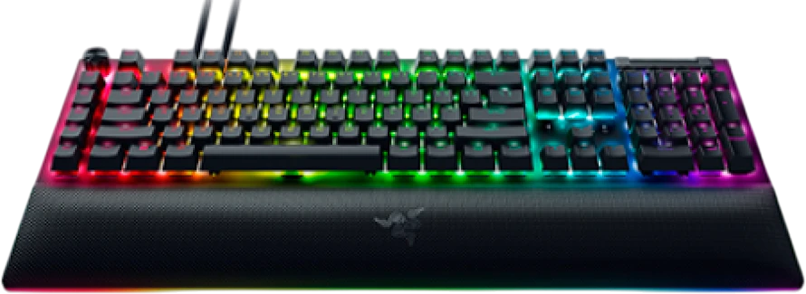 RAZER BlackWidow V4 Pro laidinė mechaninė klaviatūra (Geltona switch, US)
