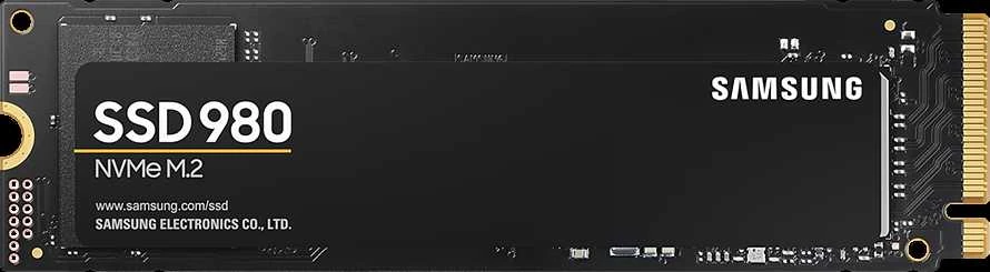 Kietasis diskas SSD Samsung 980/250 GB/SSD form factor M.2 2280/SSD sąsaja M.2 NVME/Rašymo greitis 1300 MB/s/Skaitymo greitis 2900 MB/s/MZ-V8V250BW
