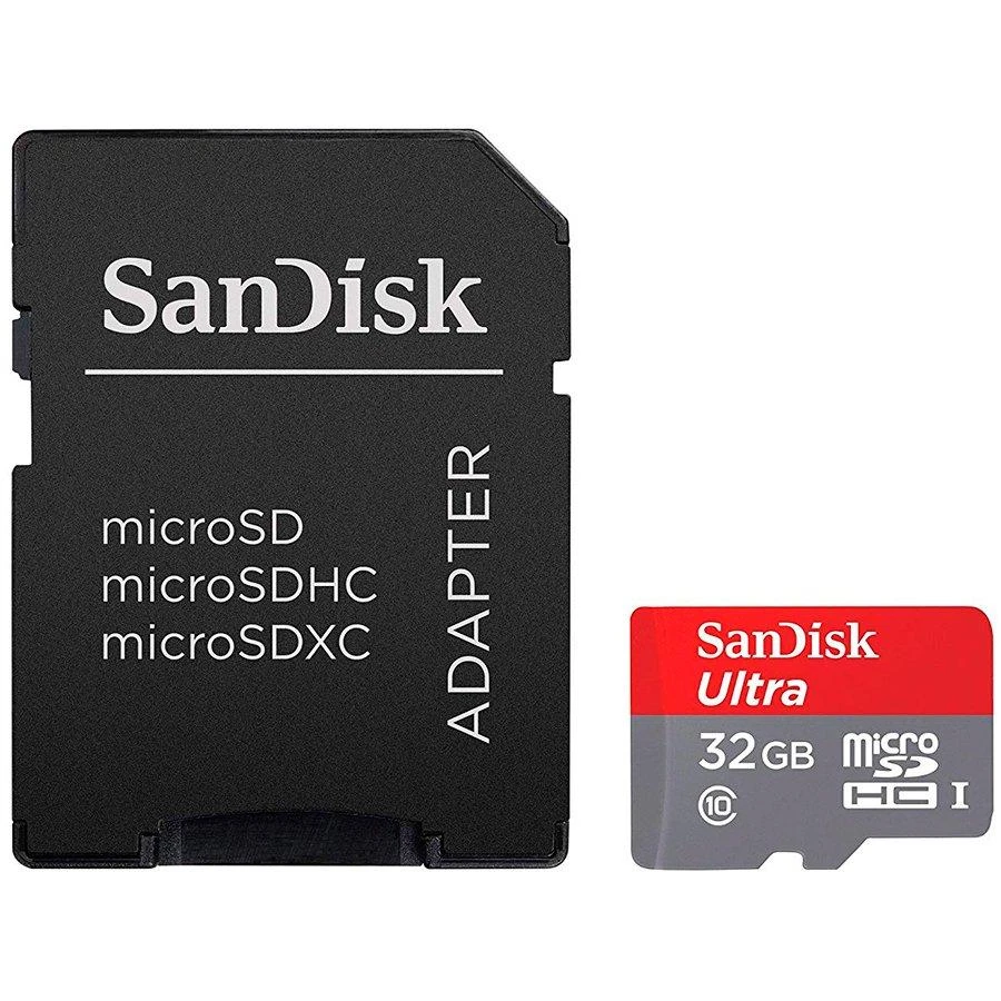 SanDisk microSD kortelė su SD adapteriu