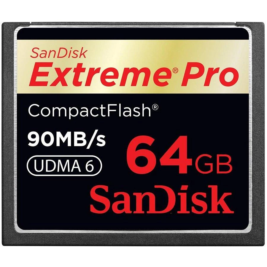 SanDisk Extreme Pro CompactFlash atminties kortelė 64GB