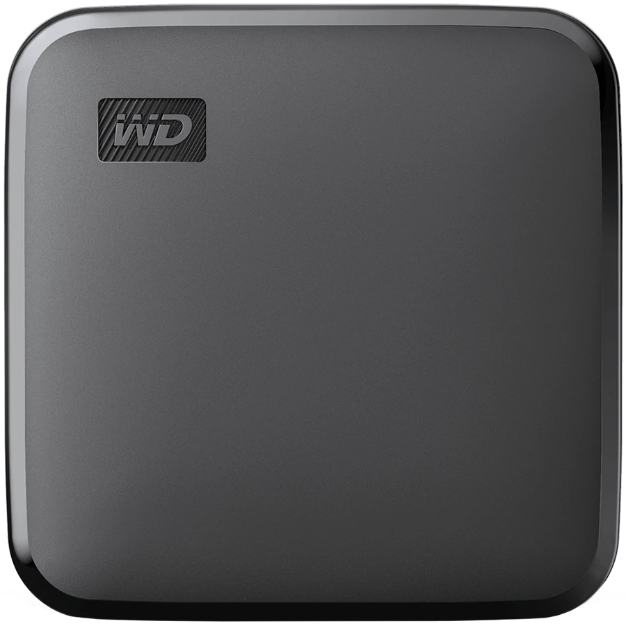 Kietasis diskas „Sandisk Western Digital Elements SE SSD 1TB“ – nešiojamas SSD diskas, kurio skaitymo greitis siekia 400 MB/s, atsparumas kritimui iš 2 metrų aukščio