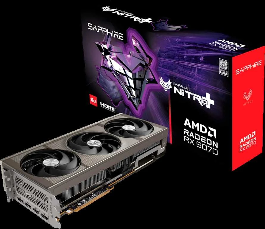Sapphire NITRO+ Radeon RX 9070 AMD 16 GB GDDR6