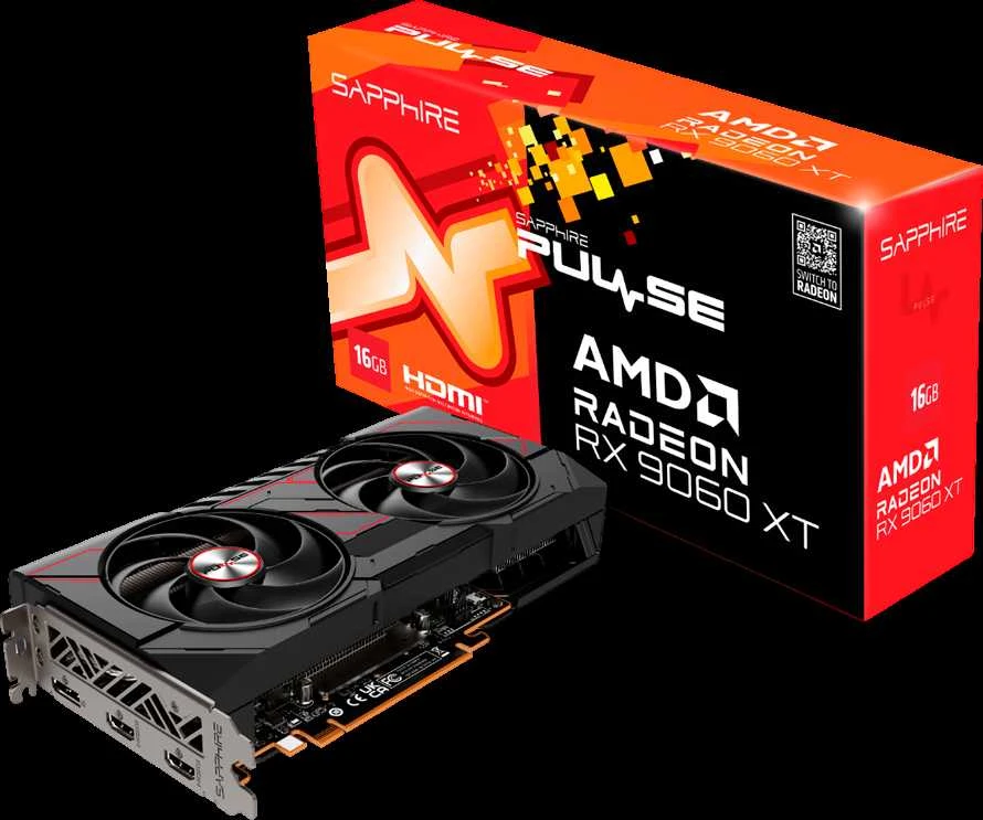 Vaizdo plokštė SAPPHIRE RX 9060 XT GAMING 16GB