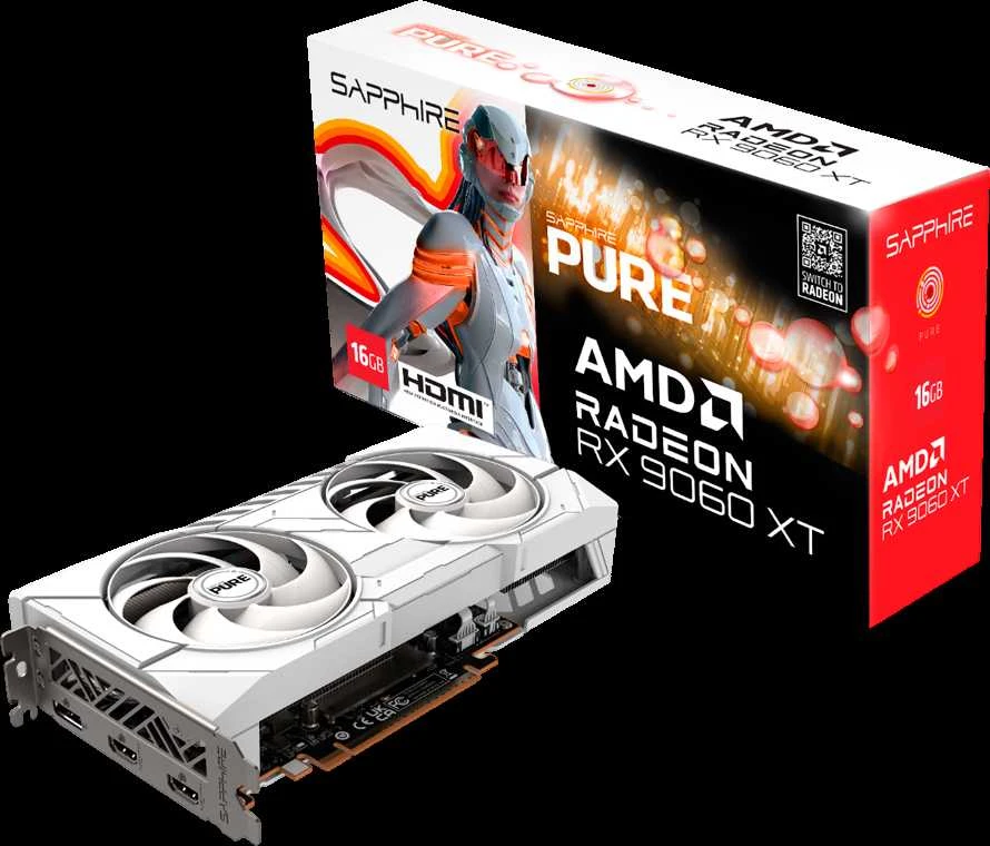 Vaizdo plokštė SAPPHIRE RX 9060 XT GAMING OC 16GB