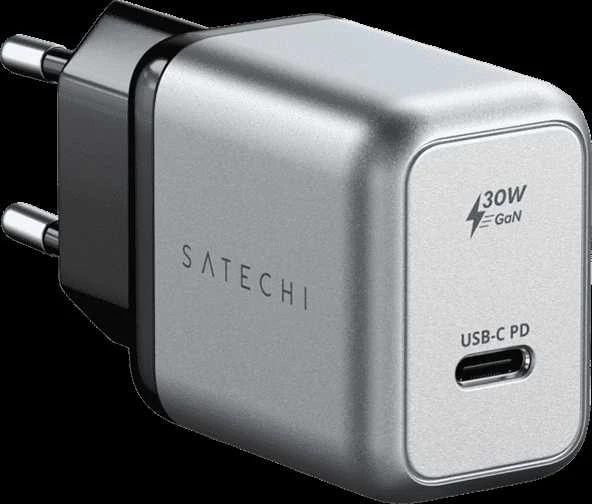 SATECHI 30W USB-C GaN sieninis įkroviklis – EU