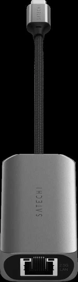 SATECHI keturi viename USB-C šakotuvas su 2,5 gigabito eternetu – Kosminė pilka