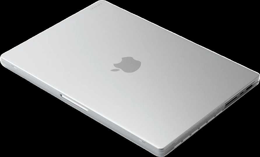 SATECHI Eco Hardshell dėklas, skirtas MacBook Pro 16 – skaidrus