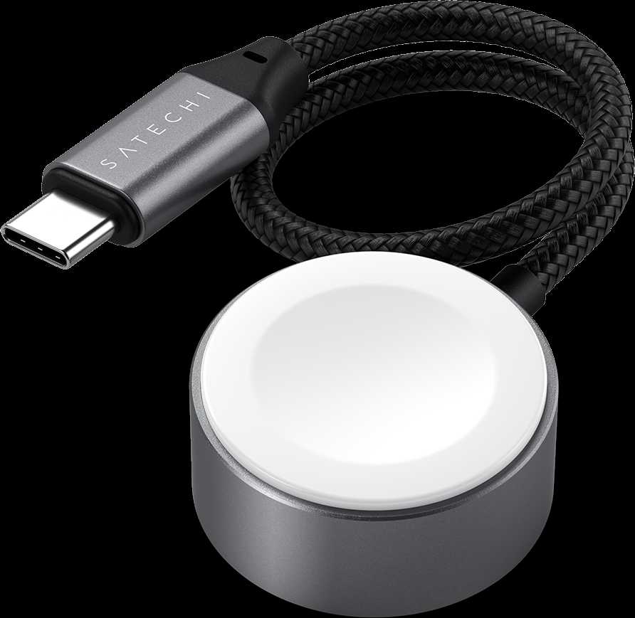 SATECHI USB-C magnetinis greito įkrovimo laidas, skirtas Apple Watch