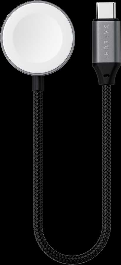 SATECHI USB-C magnetinis greito įkrovimo laidas, skirtas Apple Watch