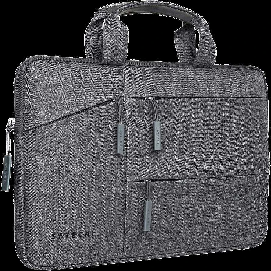 SATECHI Vanduo-Resistant Nešiojamas kompiuteris Carrying Case w/ Pockets 15''